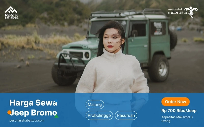 harga sewa jeep bromo